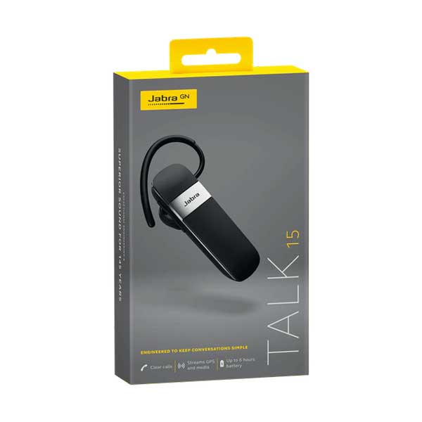Jabra 100-92200900-02 Talk 15 Bluetooth 3.0 Mono Headset - Image 3