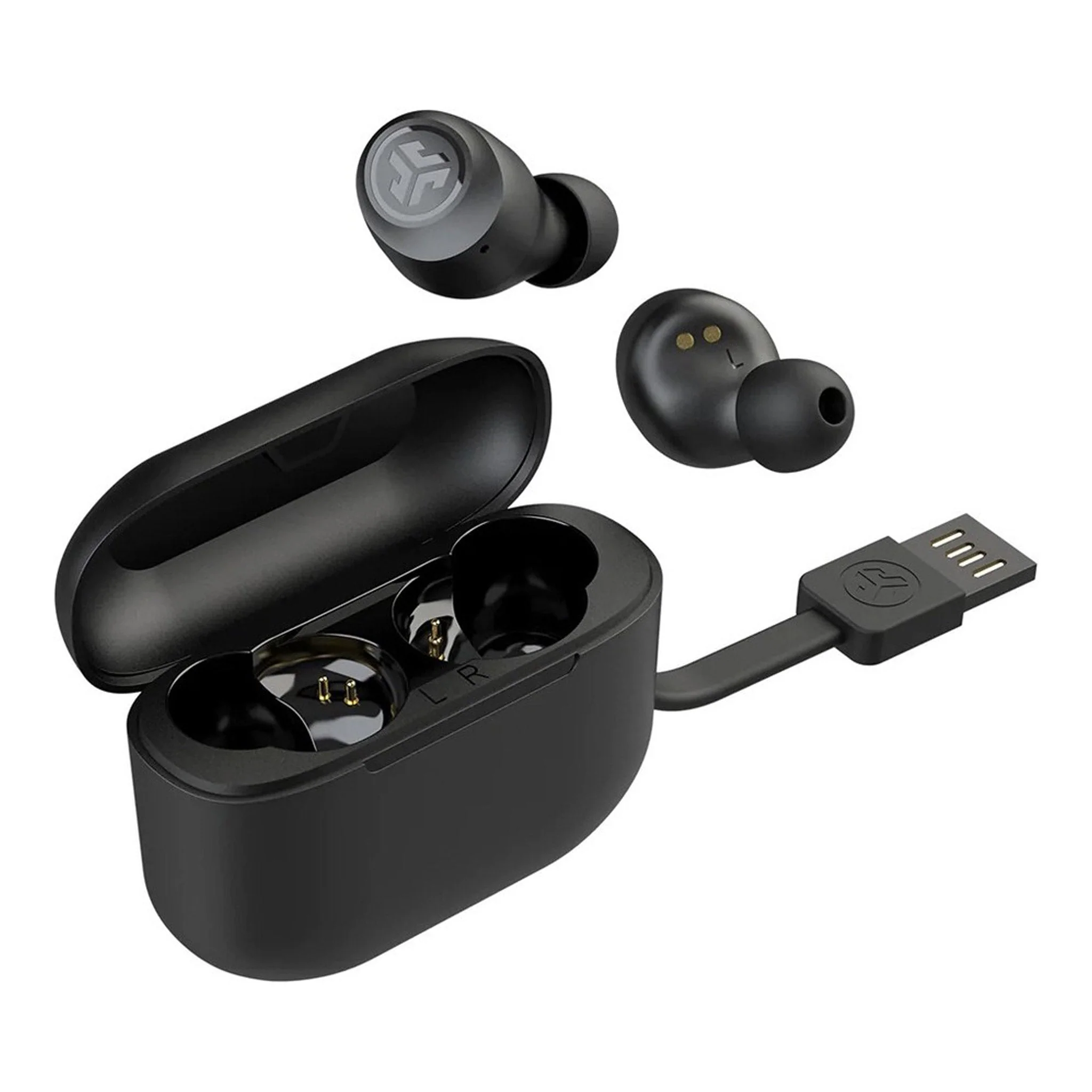 JLab EBGAIRPOPRBLK124 GO Air POP True Wireless Earbuds - Black - Image 4