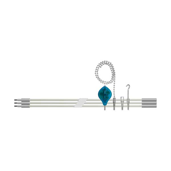 Jonard Tools RDG-15A 15ft 3/16in Cable Installation & Fishing Glow Rod Kit+