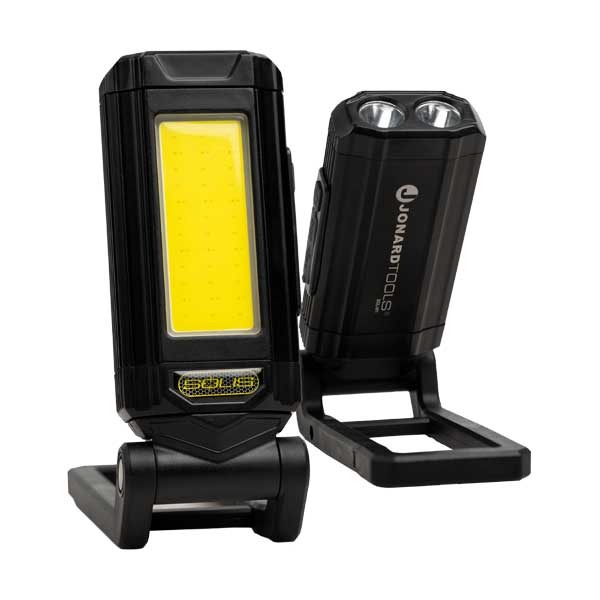 Jonard Tools Solis Rechargeable 360° Pivoting LED Worklight | 400 Lumens | Magnetic Base | SOL-W1