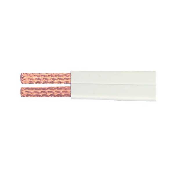 JSC Wire & Cable SP-14FLAT 14 AWG 2 Conductor Flat Braided Copper Speaker Wire