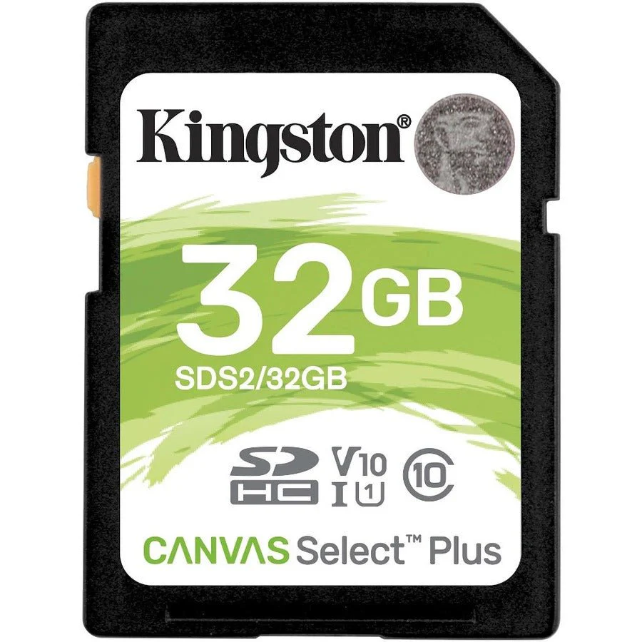 Kingston SDS2/32GB 32GB Canvas Select Plus Class 10 UHS-I SD Memory Card - Image 3