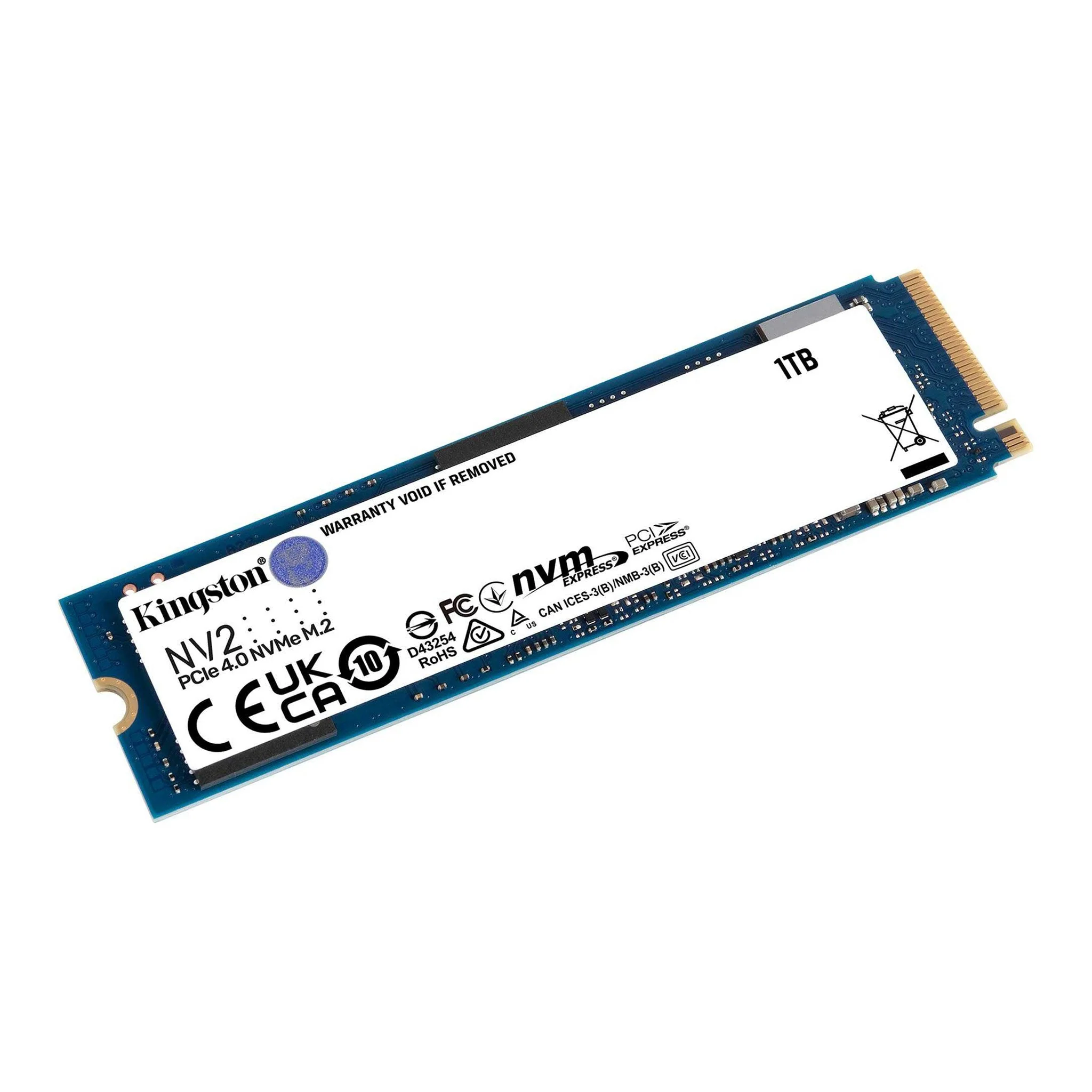 Kingston SNV2S/1000G 1TB M.2 PCIe NVMe Solid State Drive - Image 2