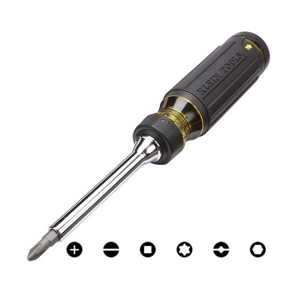 Klein Tools 32305 15-in-1 Multi-Bit Ratcheting Screwdriver