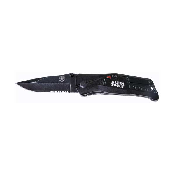 Klein Tools 44223 3.5in 440A Stainless Steel Pocket Knife with Spring-Assisted Open