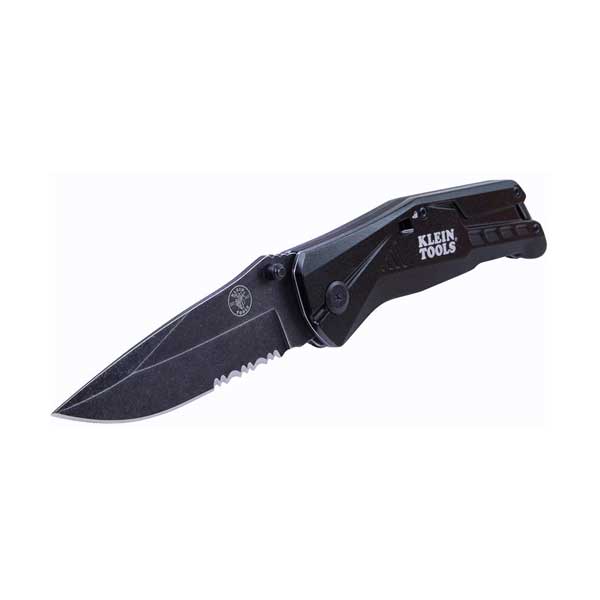 Klein Tools 44223 3.5in 440A Stainless Steel Pocket Knife with Spring-Assisted Open - Image 2