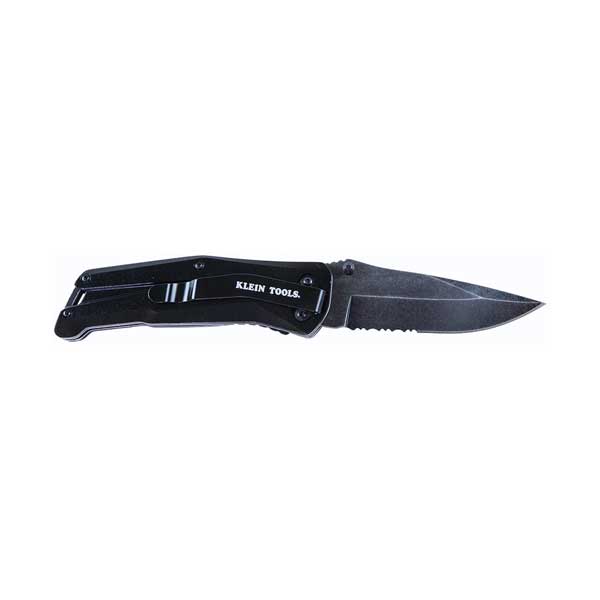 Klein Tools 44223 3.5in 440A Stainless Steel Pocket Knife with Spring-Assisted Open - Image 3