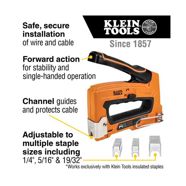Klein Tools 450-100 Loose Cable Stapler - Image 2