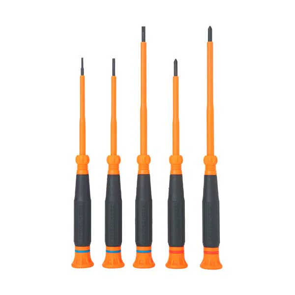 Klein Tools 5-Piece Insulated Precision Screwdriver Set | 85615INS