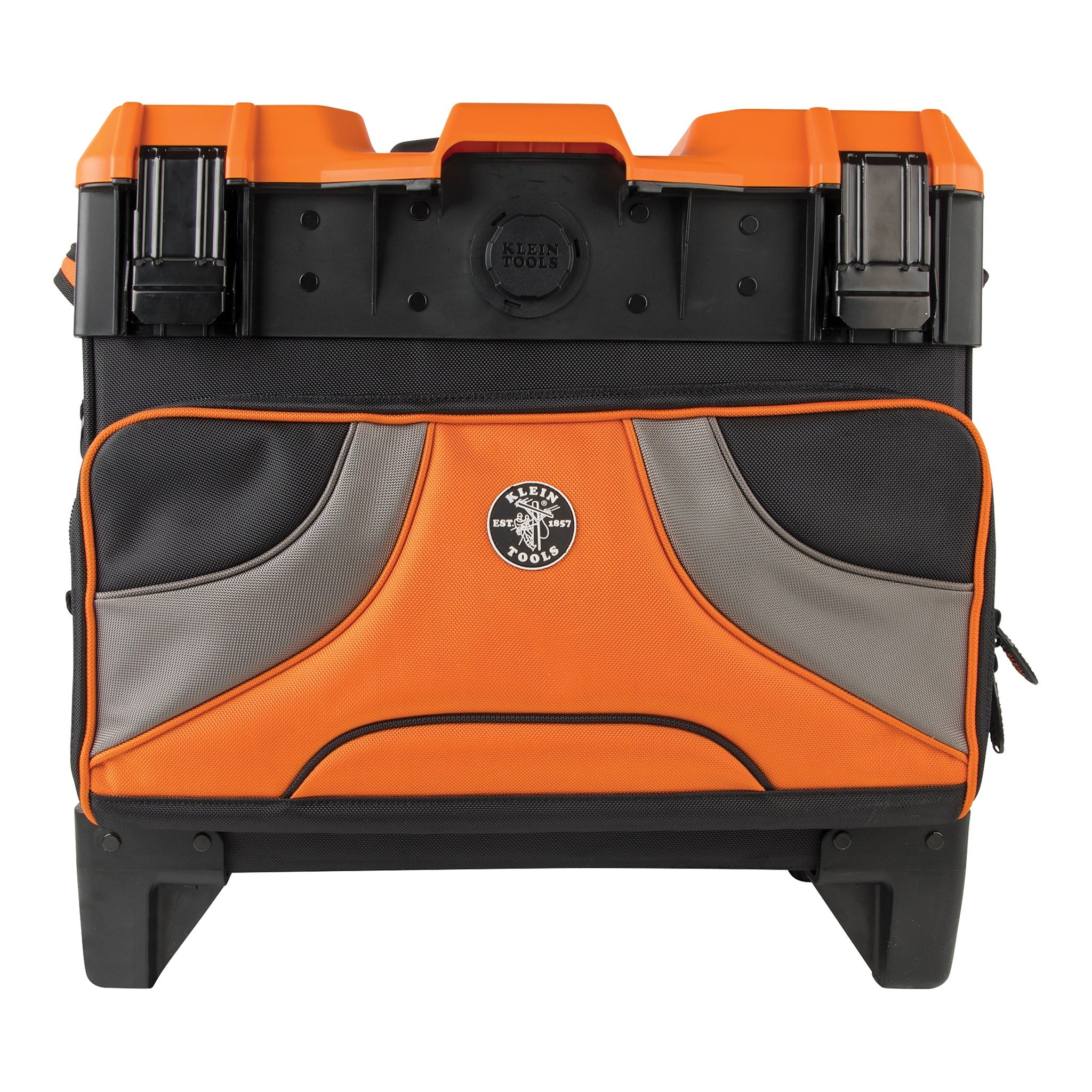 Klein Tools 55473RTB 19-Pocket 22in Tradesman Pro Tool Master Rolling Tool Bag - Image 2