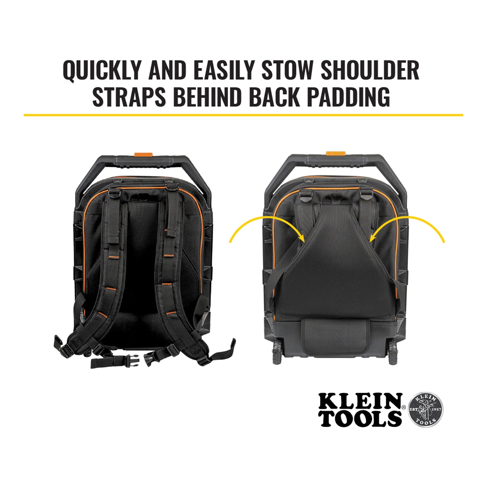 Klein Tools 55604 Rolling Tool Backpack - Image 7