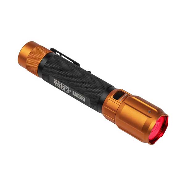Klein Tools 56413 Rechargeable 2-Color LED Flashlight with Holster - Image 2