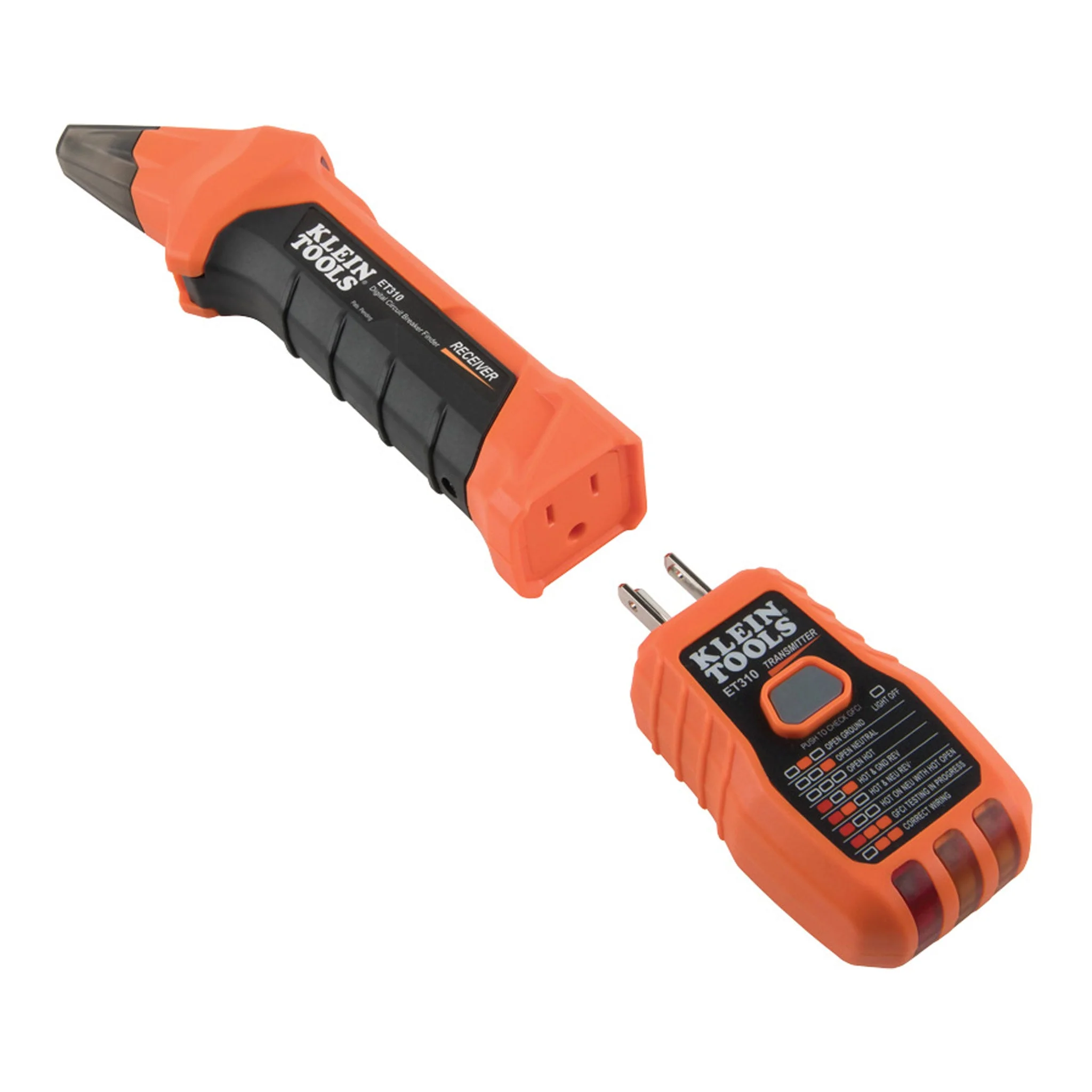 Klein Tools ET310 Digital Circuit Breaker Finder with GFCI Outlet Tester - Image 3