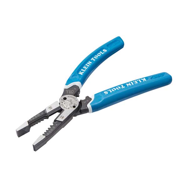 Klein Tools K12065CR Klein-Kurve 8-20 AWG Heavy-Duty Wire Stripper / Cutter / Crimper Multi Tool