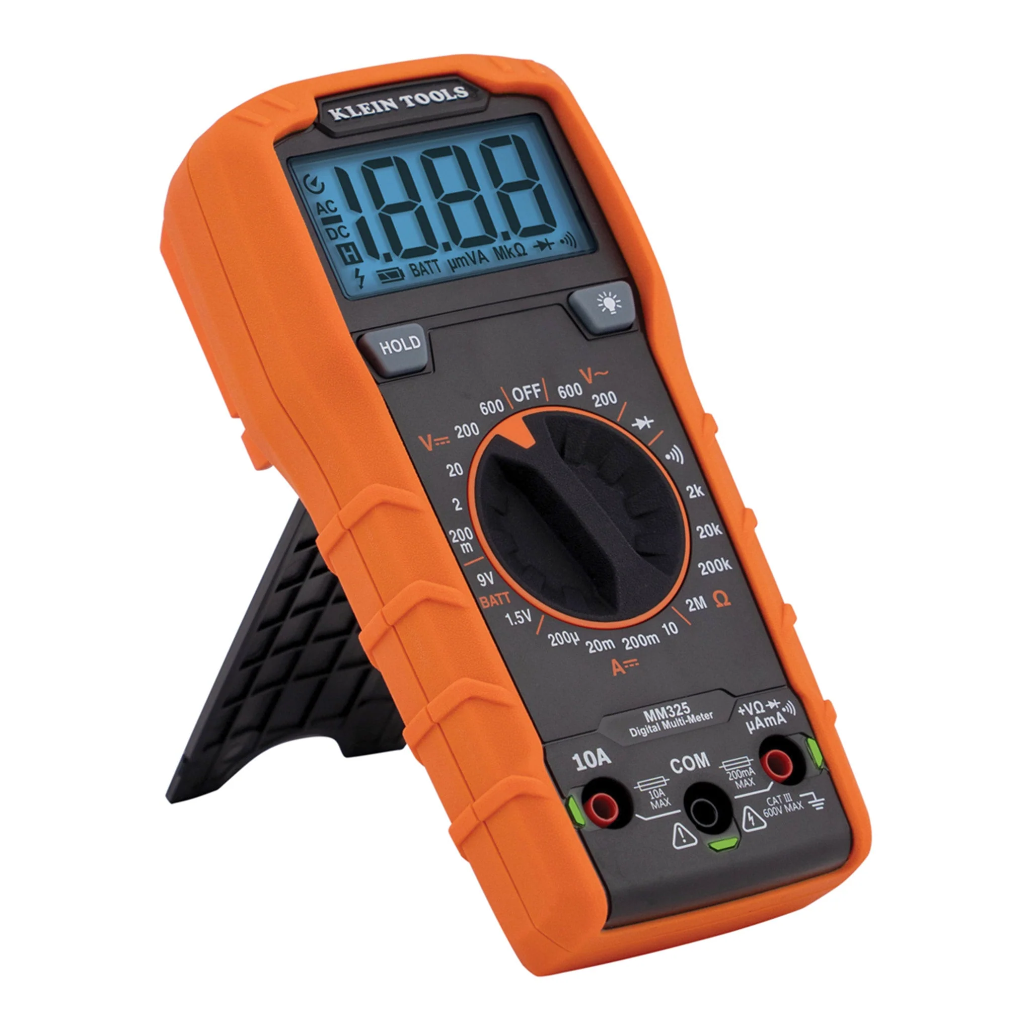 Klein Tools MM325 600V Manual-Ranging Digital Multimeter - Image 6