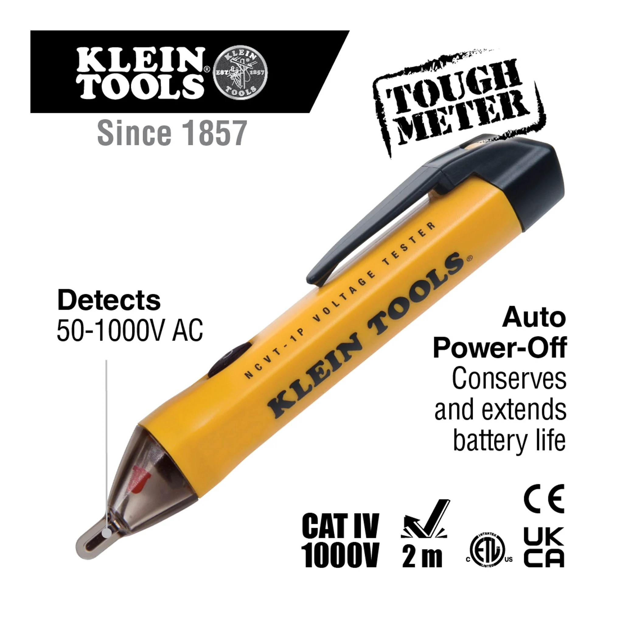 Klein Tools NCVT1PKIT Non-Contact Voltage and GFCI Receptacle Test Kit - Image 3