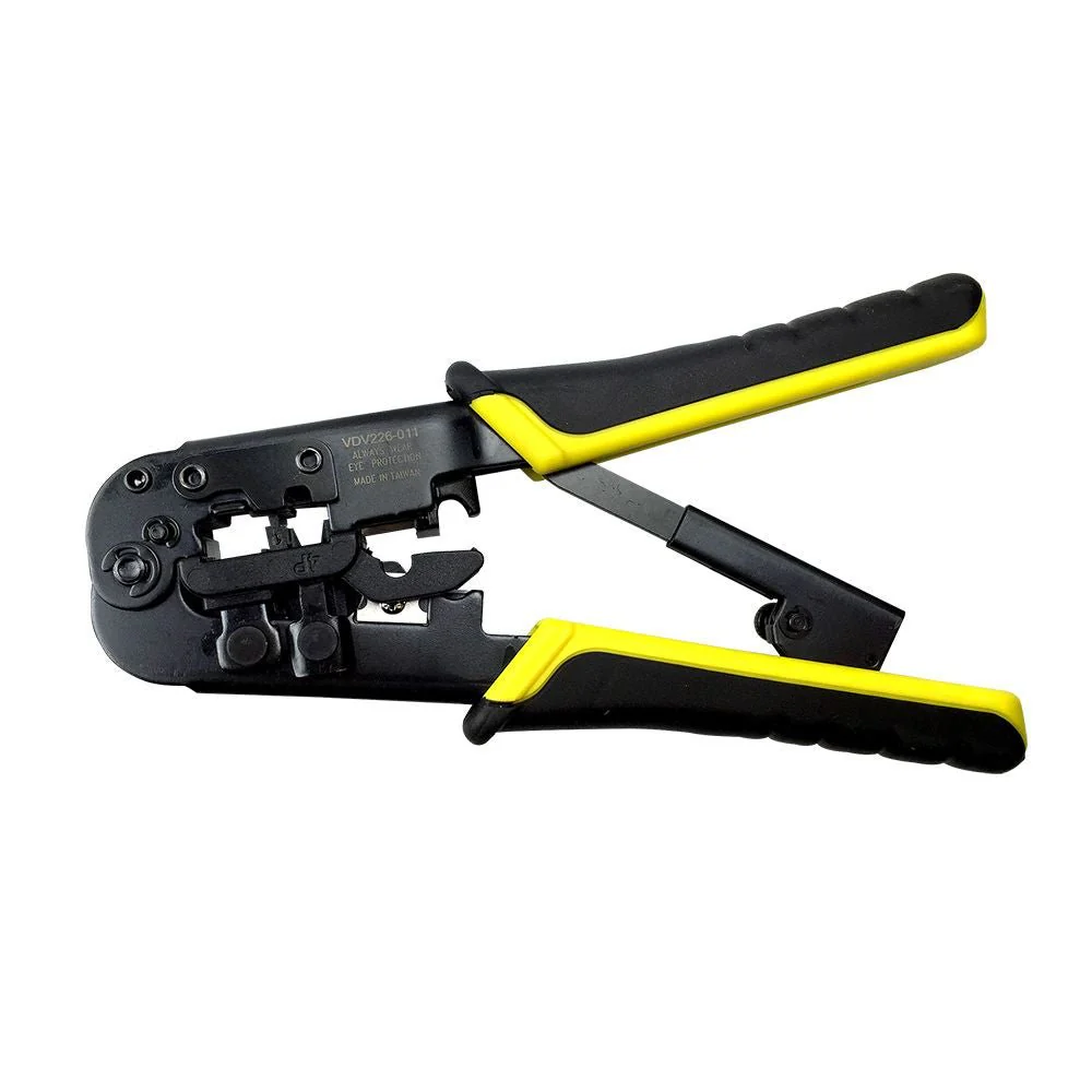Klein Tools VDV226-011-SEN Ratcheting Data Cable Crimper Stripper Cutter - Image 4