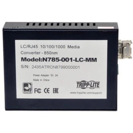 Tripp Lite N785-001-LC-MM LC Multimode Fiber Media Converter Gigabit - Image 3