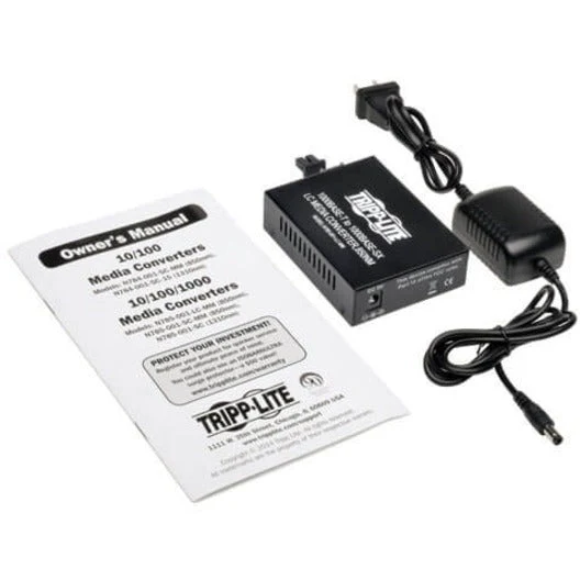 Tripp Lite N785-001-LC-MM LC Multimode Fiber Media Converter Gigabit - Image 9