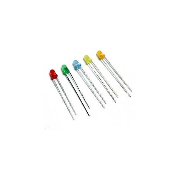 LED-3MM WHITE SUPER BRITE