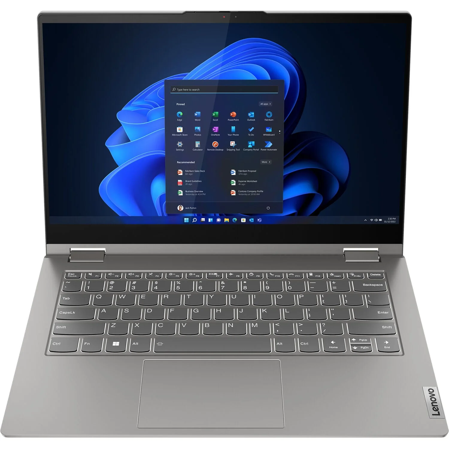 Lenovo ThinkBook 14s Yoga G2 IAP 14" Touchscreen Notebook, Core i5 1235U, 8 GB RAM, 256 GB, 1080P IPS Display - Image 3