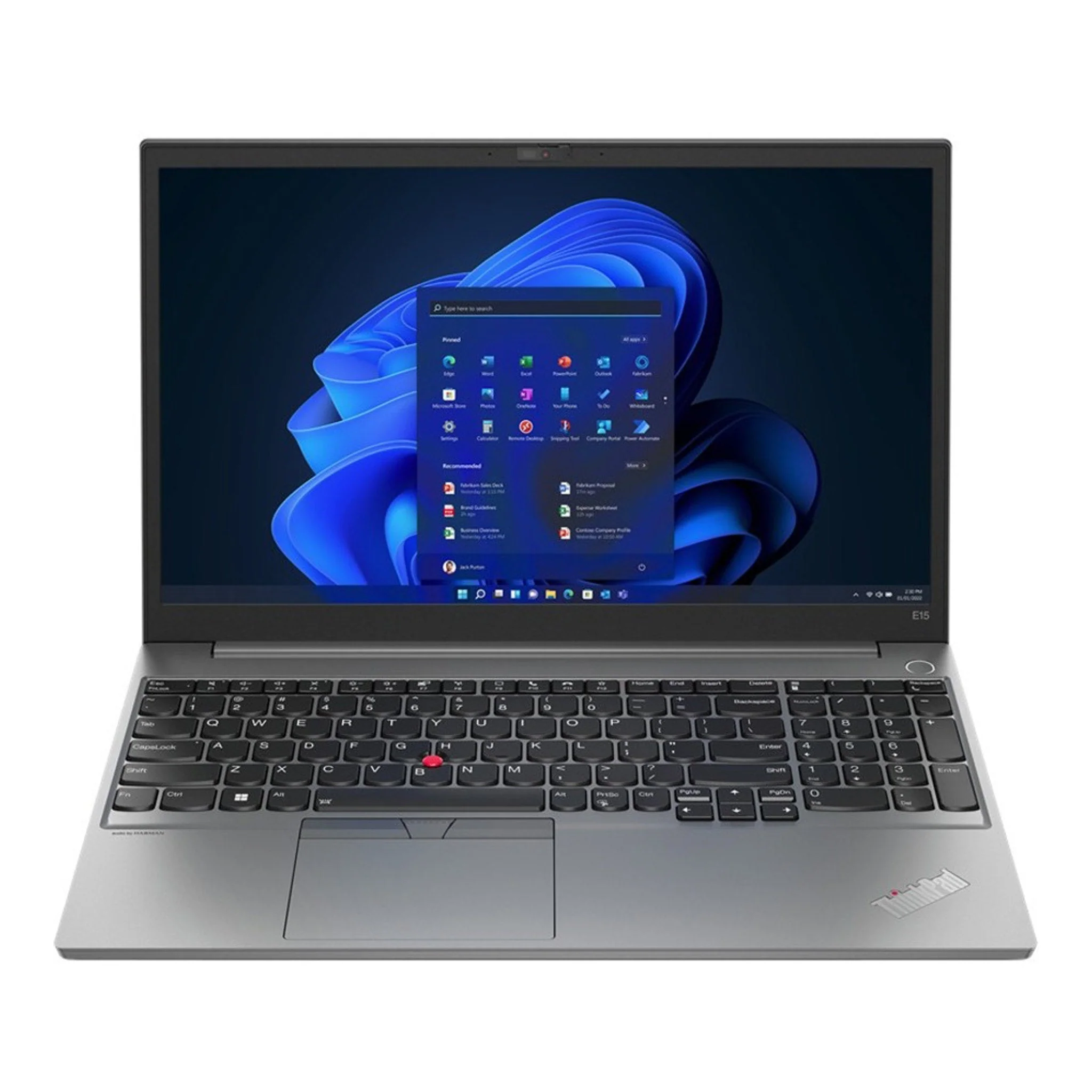 Lenovo ThinkPad E15 Gen 4 15.6" Notebook, Intel Core i5-1235U, 16GB RAM, 512 SSD, 1080p IPS Display - Image 2
