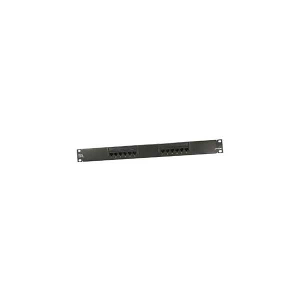 Leviton 12 Port Cat5e Flat 110-Style Patch Panel