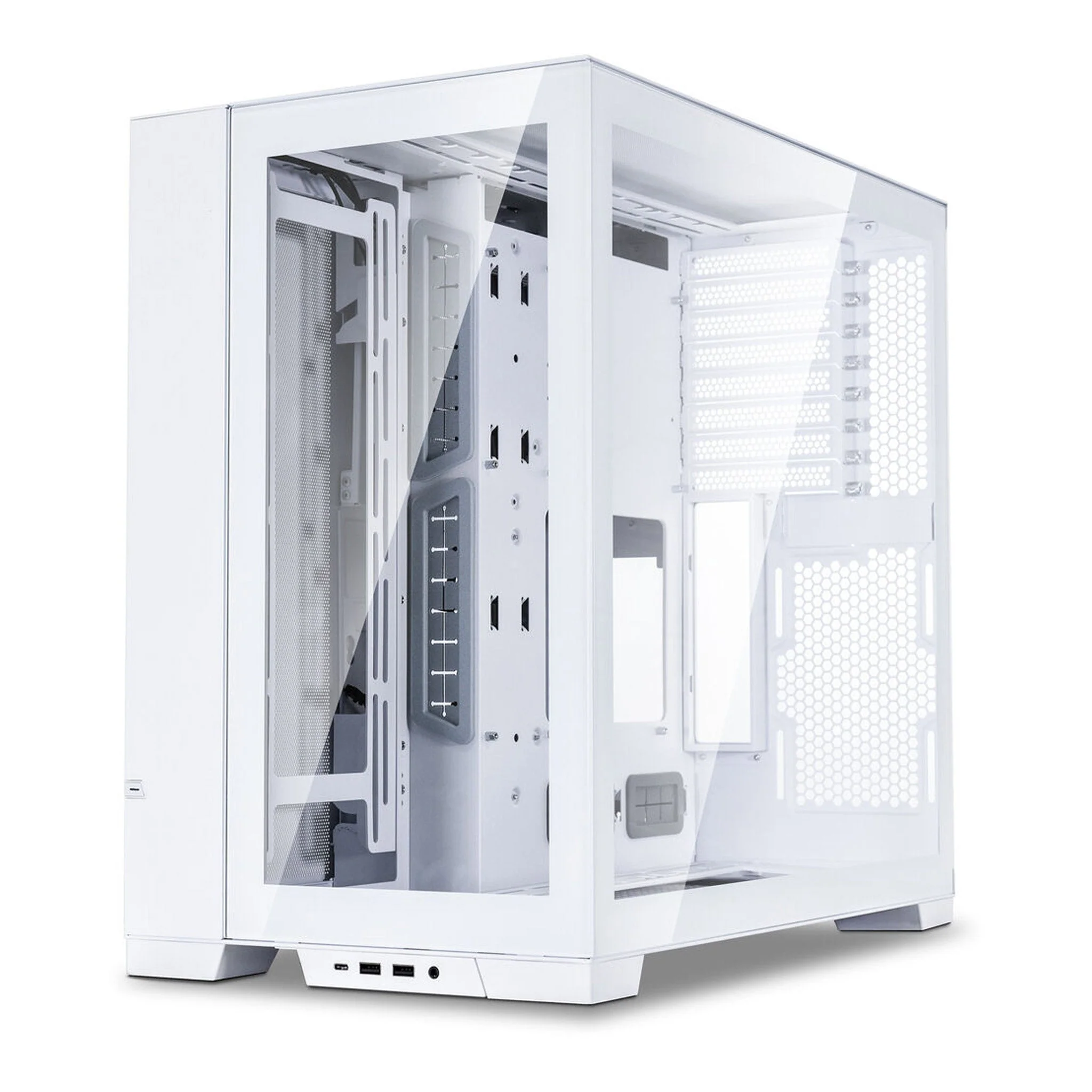 Lian Li O11DEW Dynamic EVO Mid-Tower E-ATX Case - White - Image 2