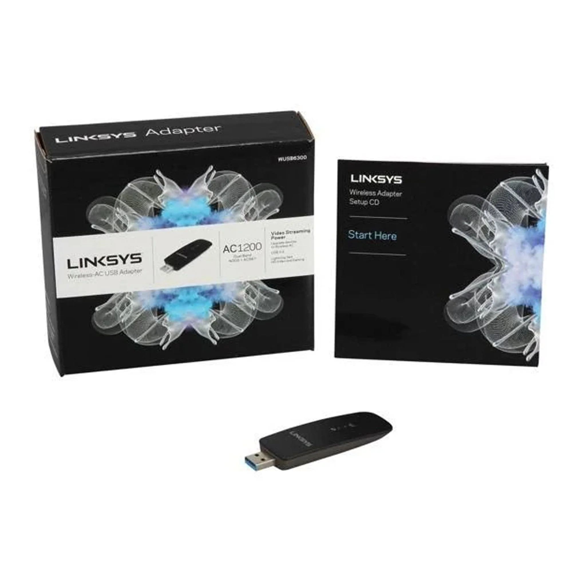 Linksys WUSB6300 AC1200 Dual-Band Wireless-AC USB 3.0 Adapter - Image 8