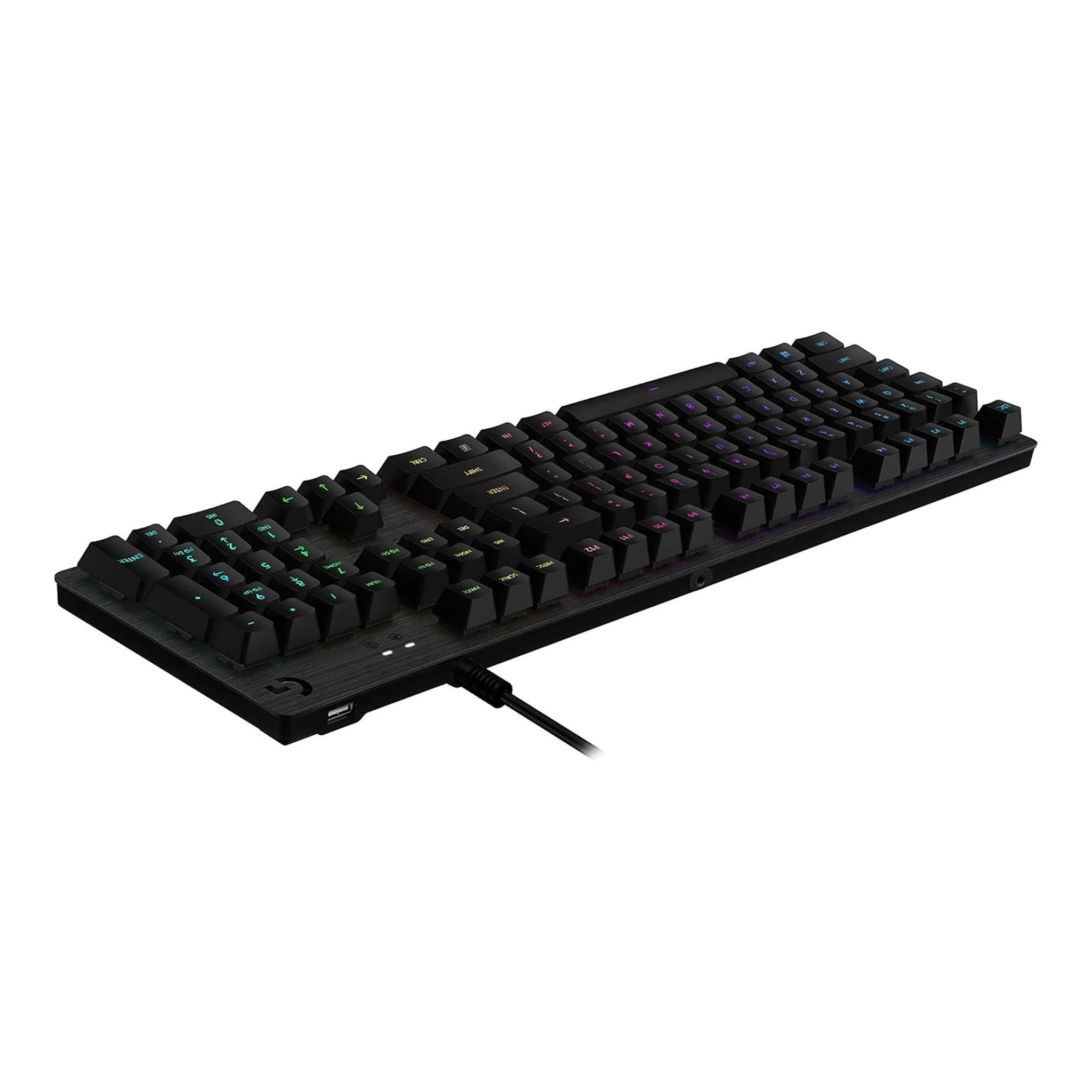 Logitech 920-009332 G513 Lightsync RGB Mechanical Gaming Keyboard with GX Red Switches - Carbon Black - Image 3