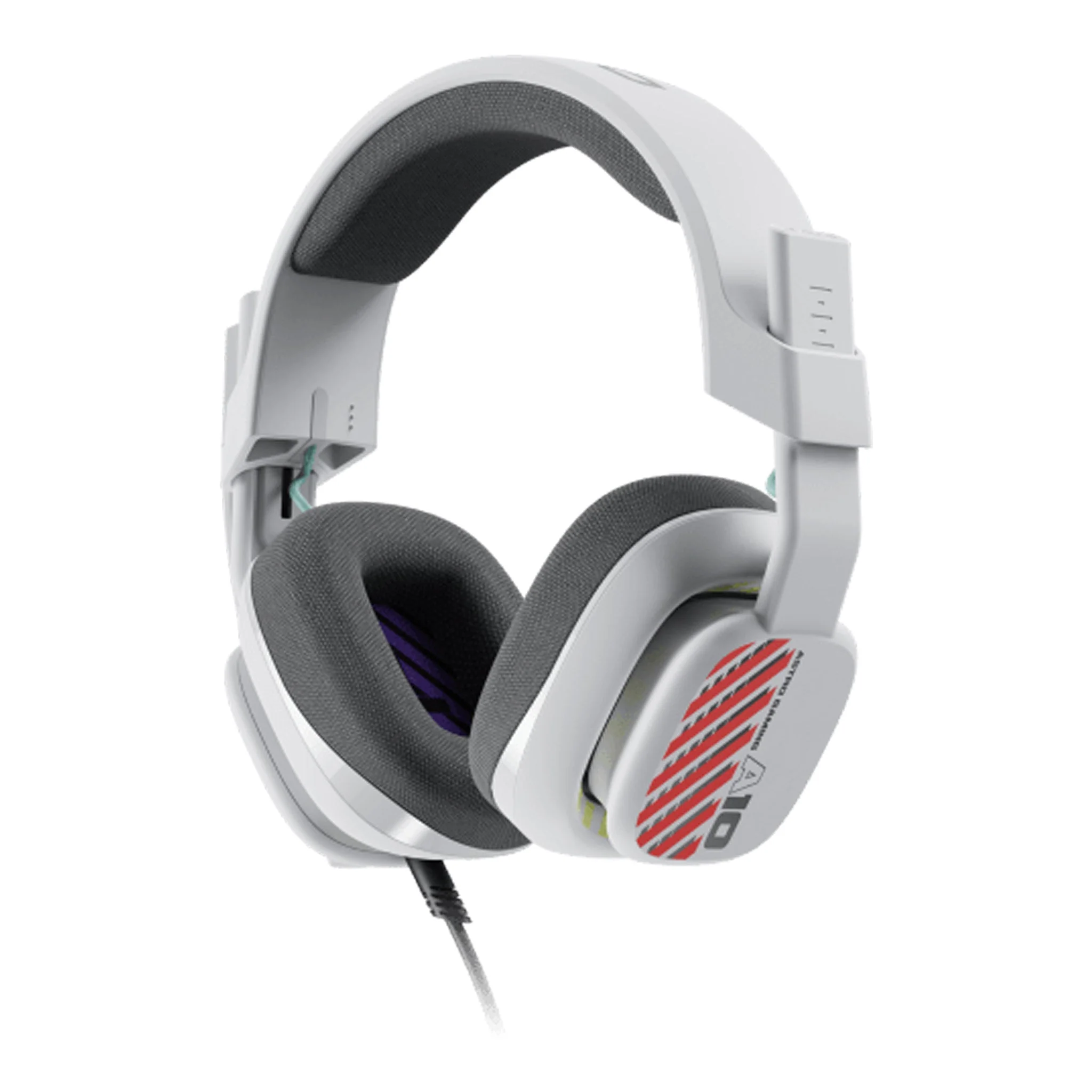Logitech 939-002062 3.5mm Astro A10 Gaming Stereo Headset - White - Image 3