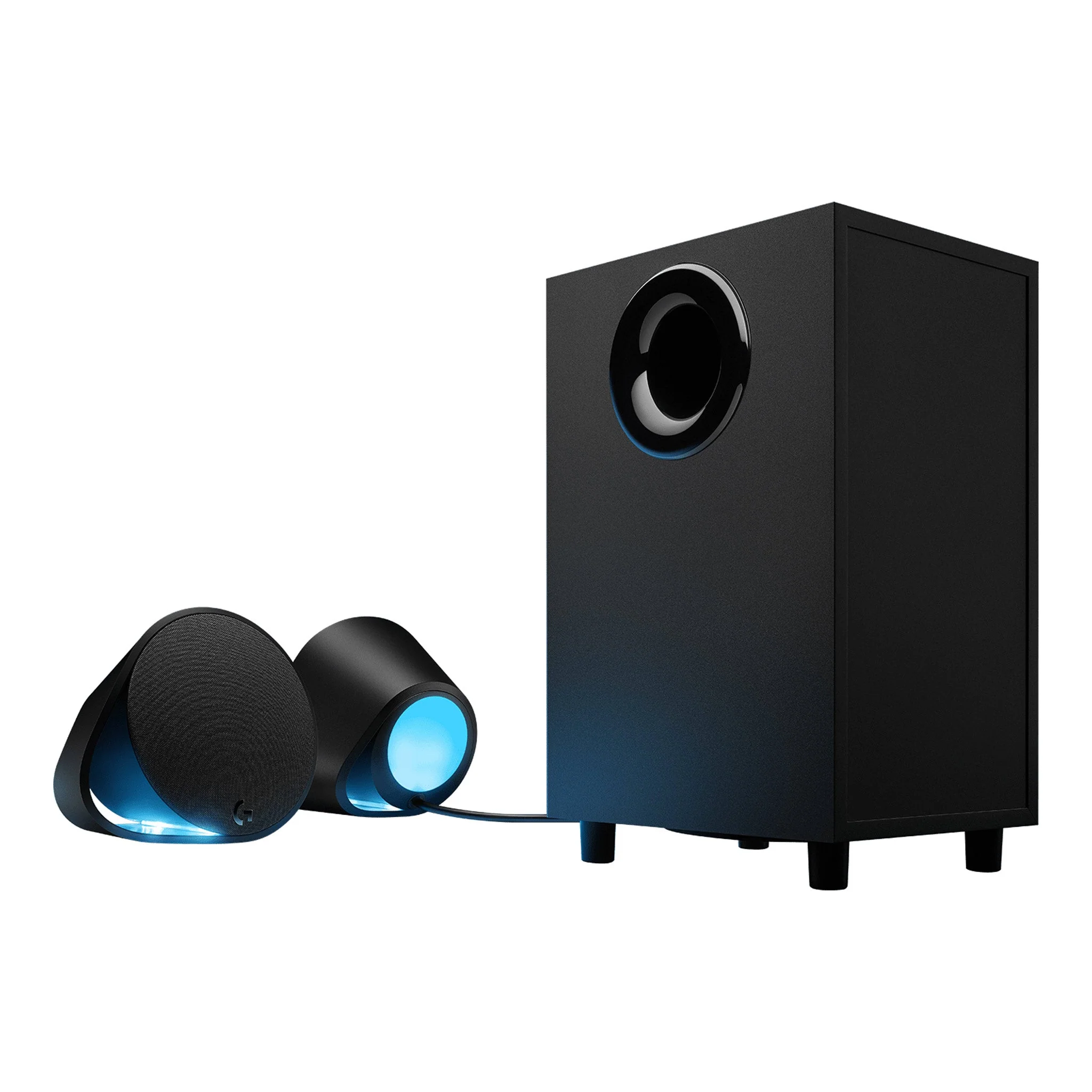 Logitech 980-001300 LIGHTSYNC G560 2.1 Bluetooth Gaming Speaker System - 240W RMS - Black