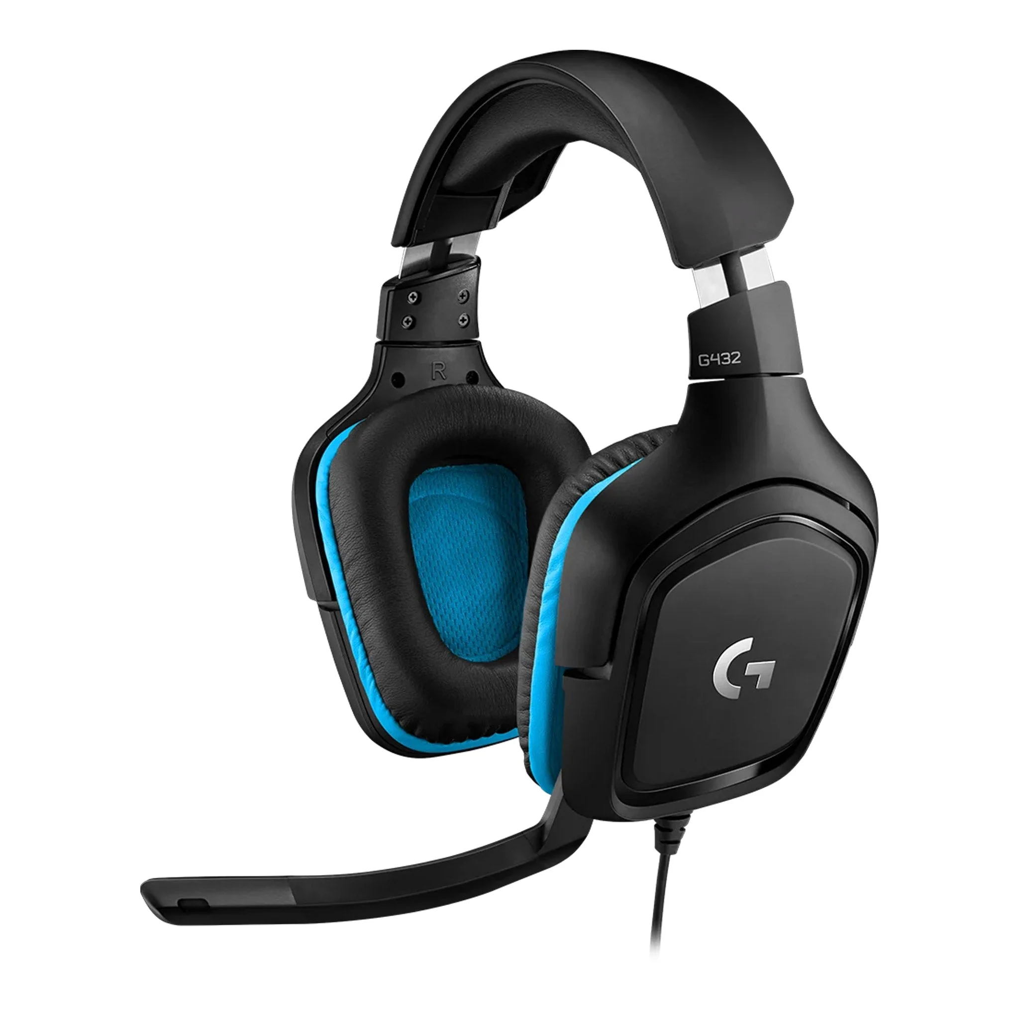 Logitech 981-000769 G432 Wired Virtual 7.1 Surround Sound Gaming Headset