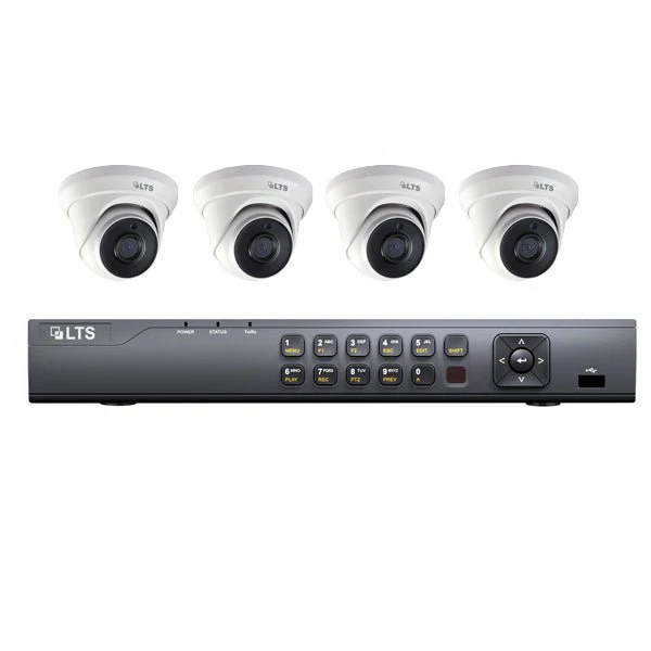 LTS LTN8-P8T42T 2TB 8-Channel NVR KIT with 4 x 2.1MP Turret Cameras