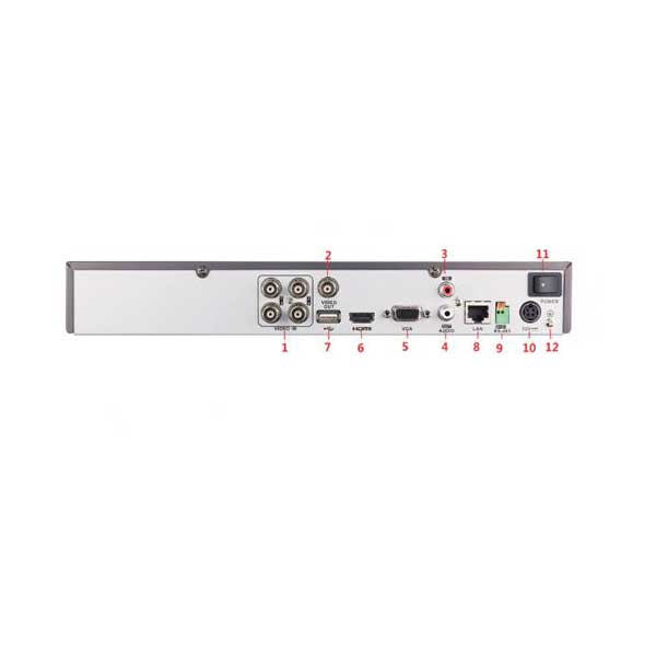 LTS LTD8304K-ET 4 Channel HD-TVI DVR - Image 3