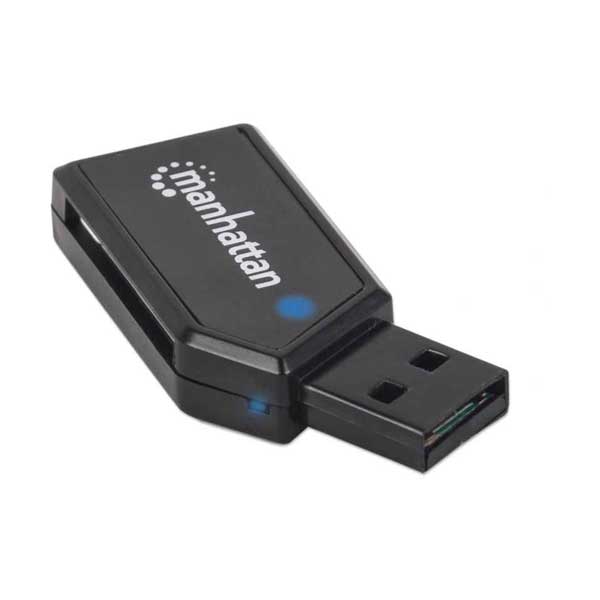 Manhattan 101677 24-in-1 Mini Hi-Speed USB 2 Multi-Card Reader and Writer - Image 2