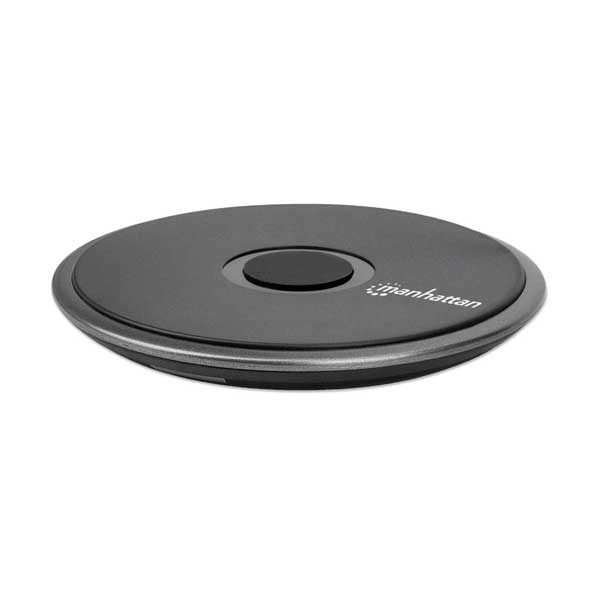 Manhattan 102186 Fast-Wireless Qi 10W Charging Pad