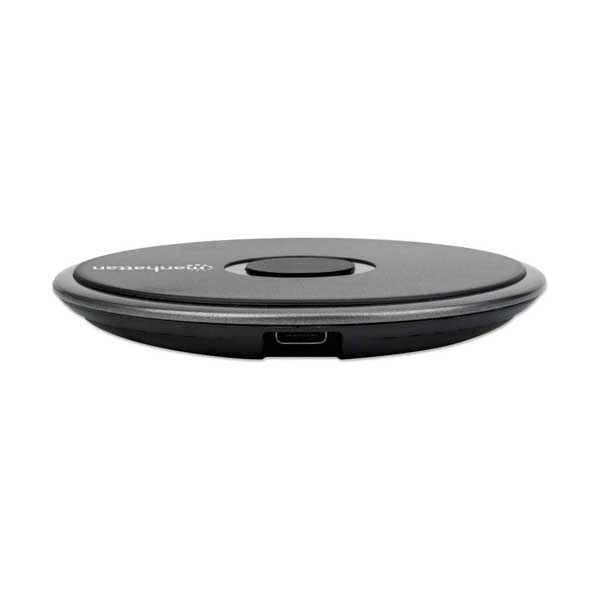 Manhattan 102186 Fast-Wireless Qi 10W Charging Pad - Image 3