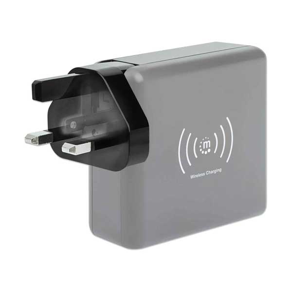 Manhattan 102452 4-in-1 Travel Wall Charger and Powerbank 8,000 mAh - Image 5