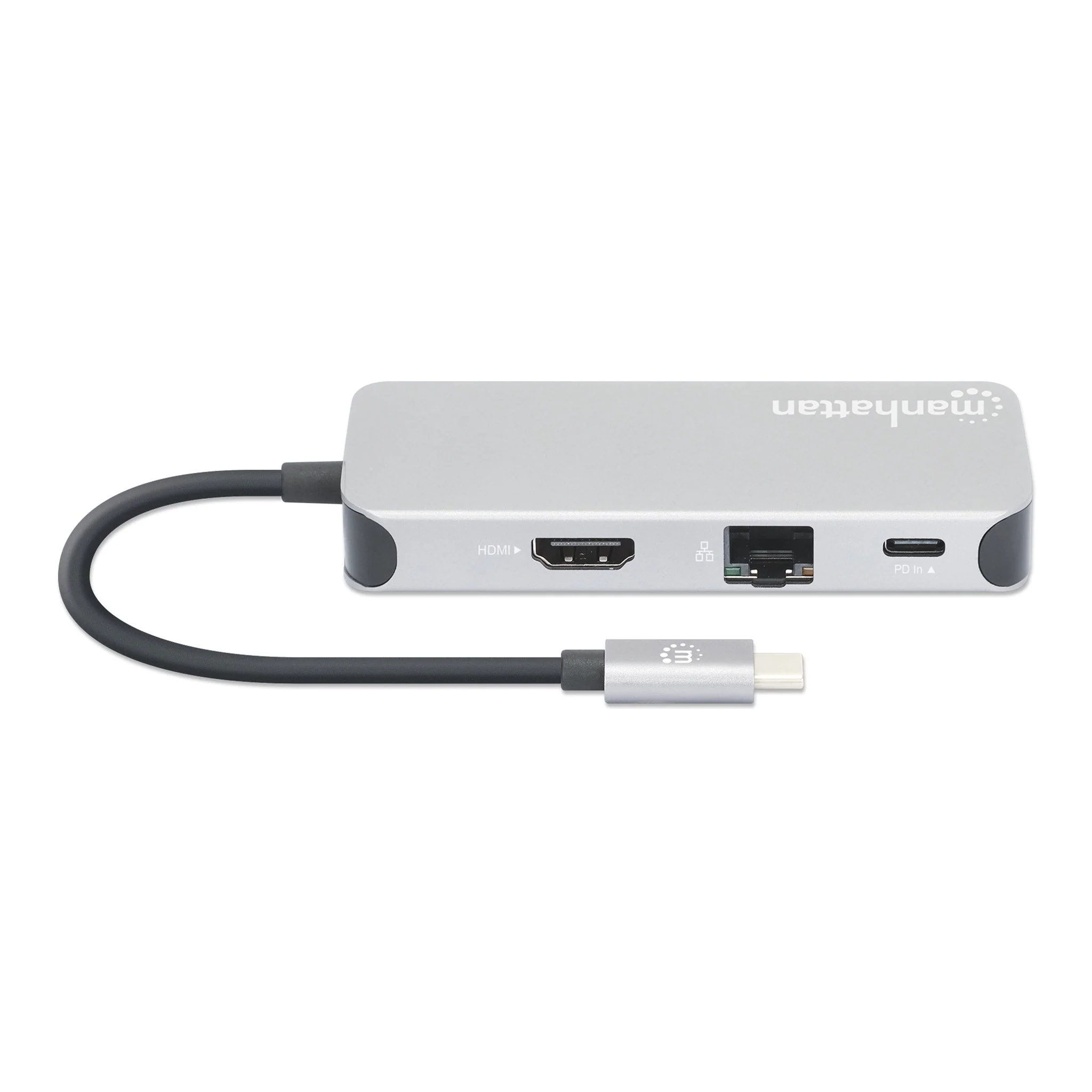Manhattan 130615 8-in-1 USB-C Docking Station with Power Delivery - Image 3