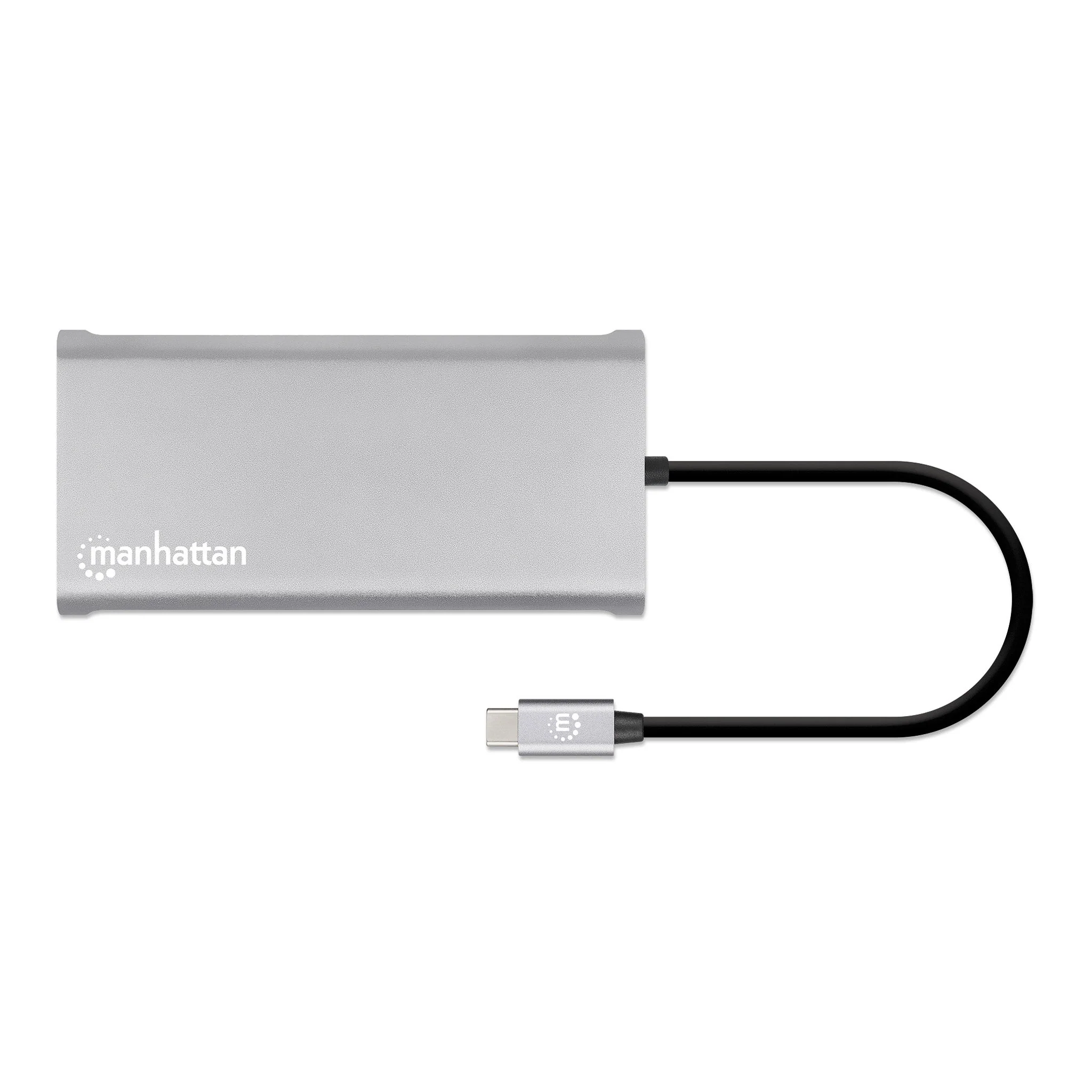 Manhattan 130660 USB-C PD 12-in-1 Triple-HDMI Monitor Docking Station with MST - Image 3