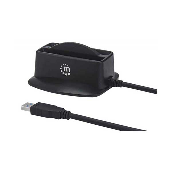 Manhattan 151955 SuperSpeed USB 3.0 Dual 2.5" SATA HDD Dock