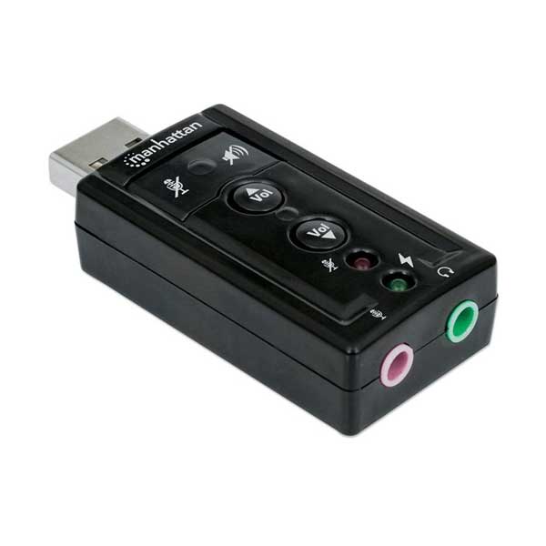 Manhattan 152341 Hi-Speed USB 3D 7.1 Sound Adapter