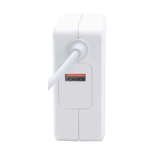 Manhattan 180245 60W USB-C Power Delivery Wall Charger with Built-in USB-A Charging Port - Image 2