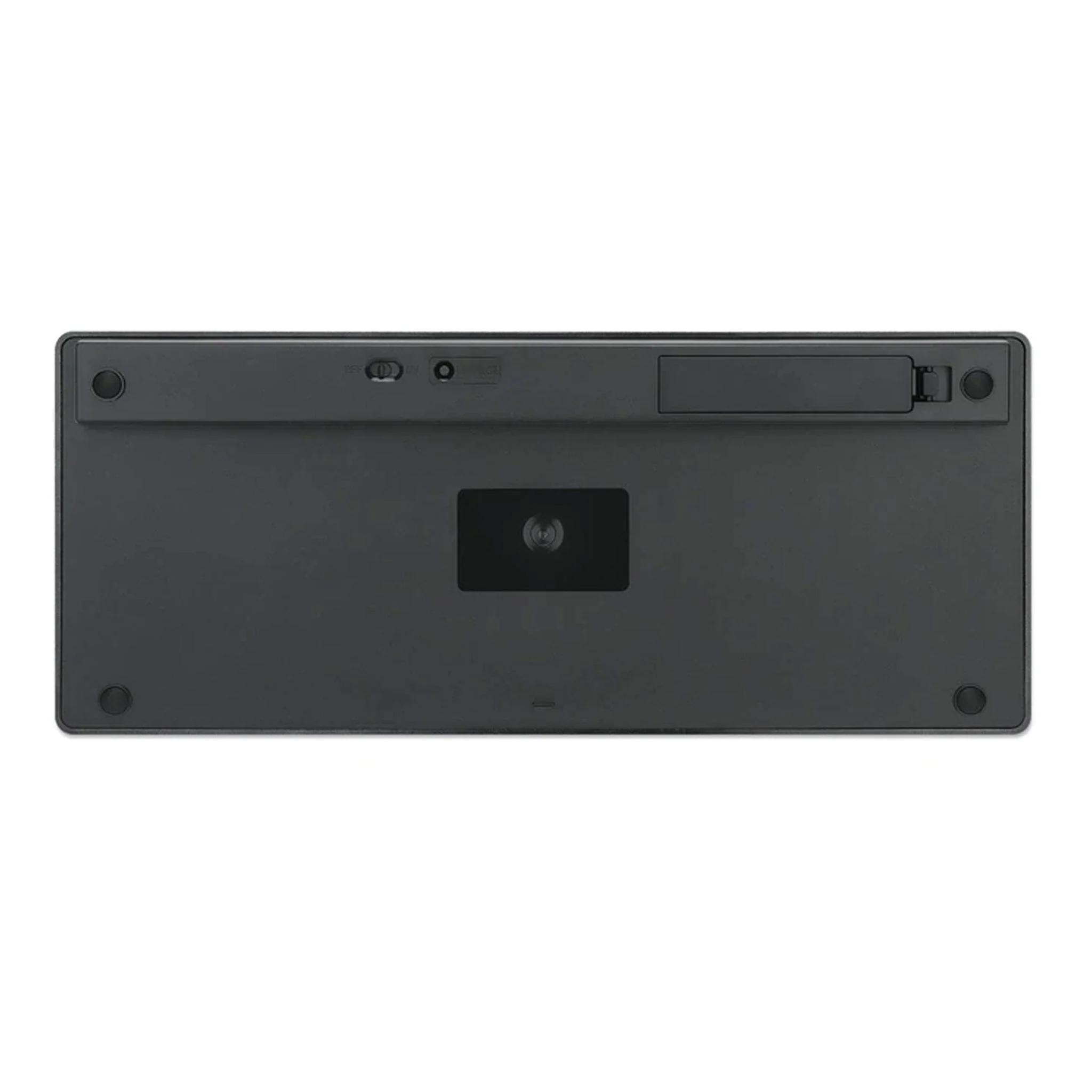 Manhattan 180559 Dark Gray Ultra Slim Dual-Mode Bluetooth 2.4GHz Wireless Keyboard - Image 5