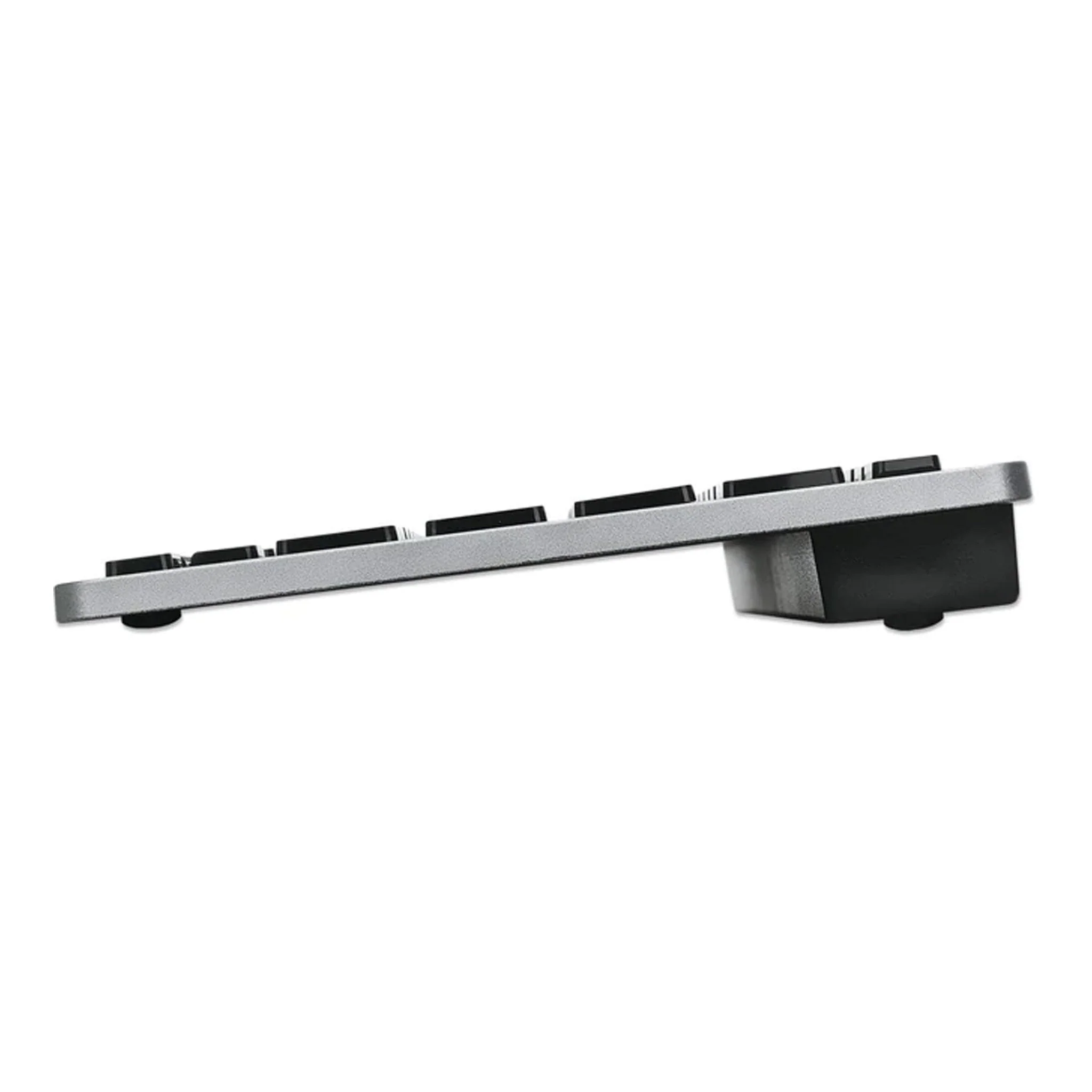 Manhattan 180559 Dark Gray Ultra Slim Dual-Mode Bluetooth 2.4GHz Wireless Keyboard - Image 6