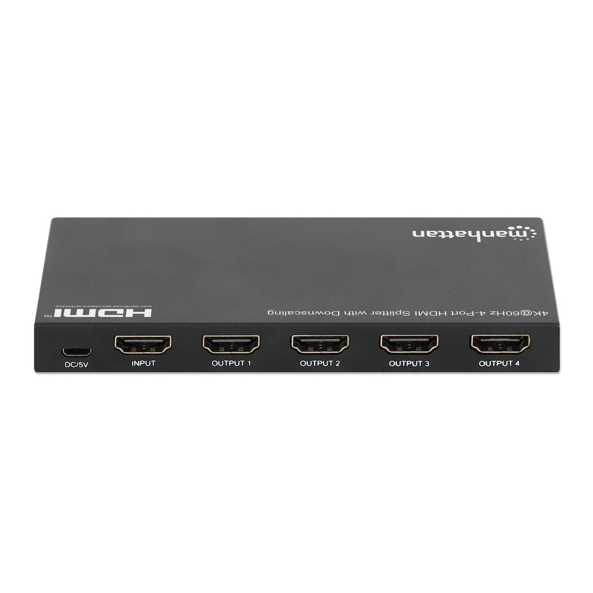 Manhattan 208369 4K@60Hz 4-Port HDMI Splitter with Downscaling - Image 3