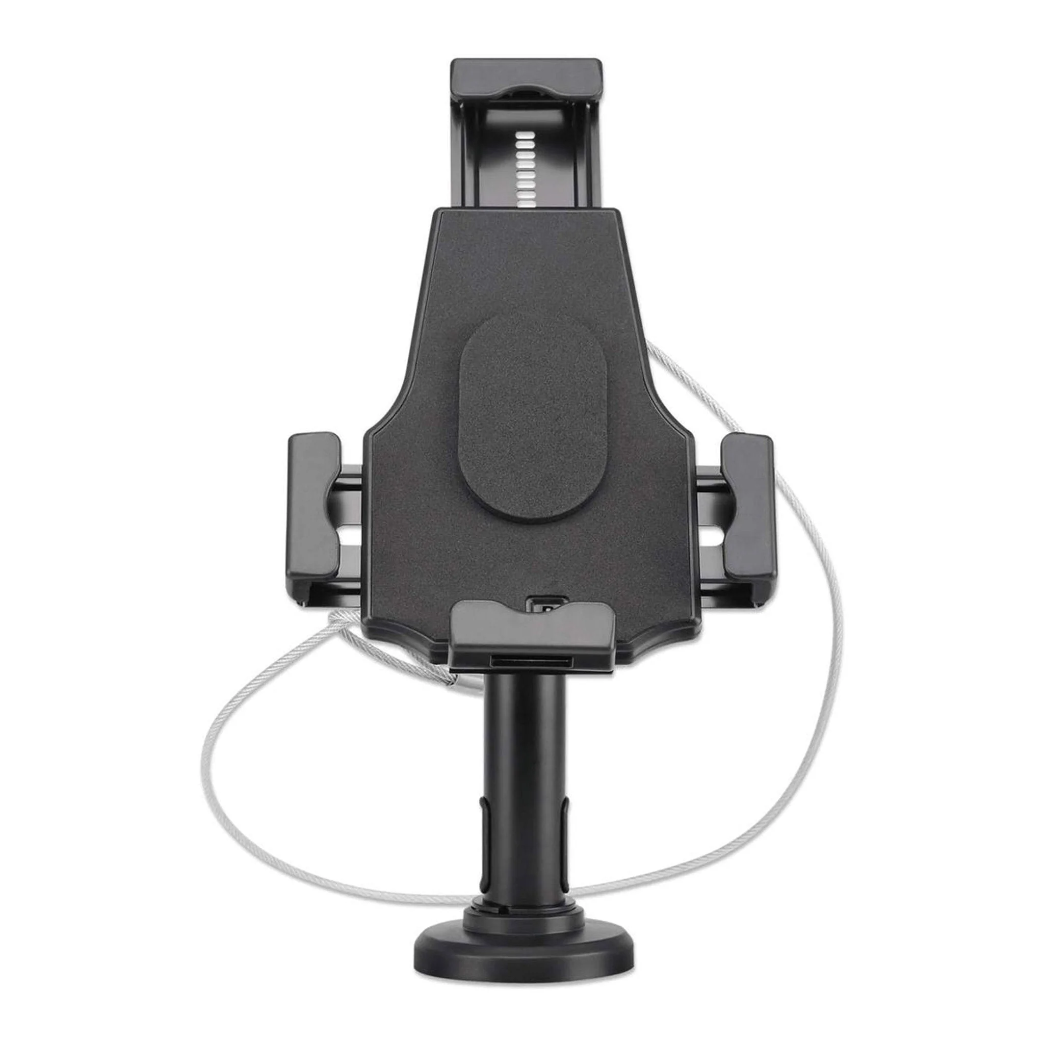 Manhattan 462112 Lockable Desk Stand and Wall Mount Holder for Tablet and iPad - Black - Image 2