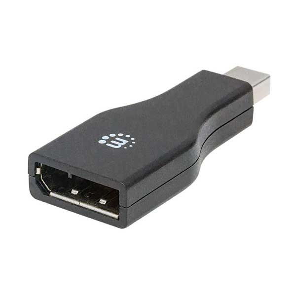 Manhattan Mini DisplayPort to DisplayPort Adapter | 1080p@60Hz | DP to Mini DP (354141) - Image 2