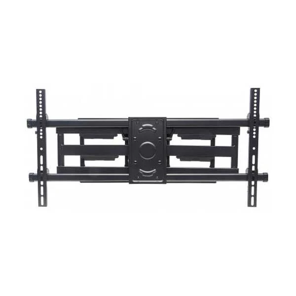 Manhattan 461290 Universal Heavy Duty Full Motion Flat-Panel TV Wall Mount (37" to 90", Black) - Image 2